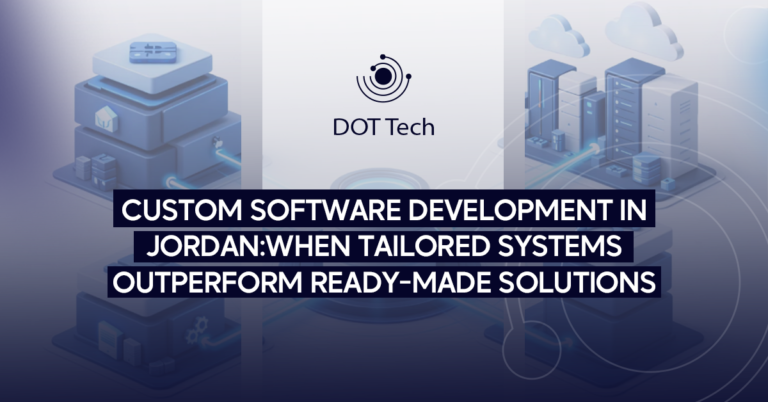 Custom software development in Jordan: when tailored systems outperform ready-made solutions
