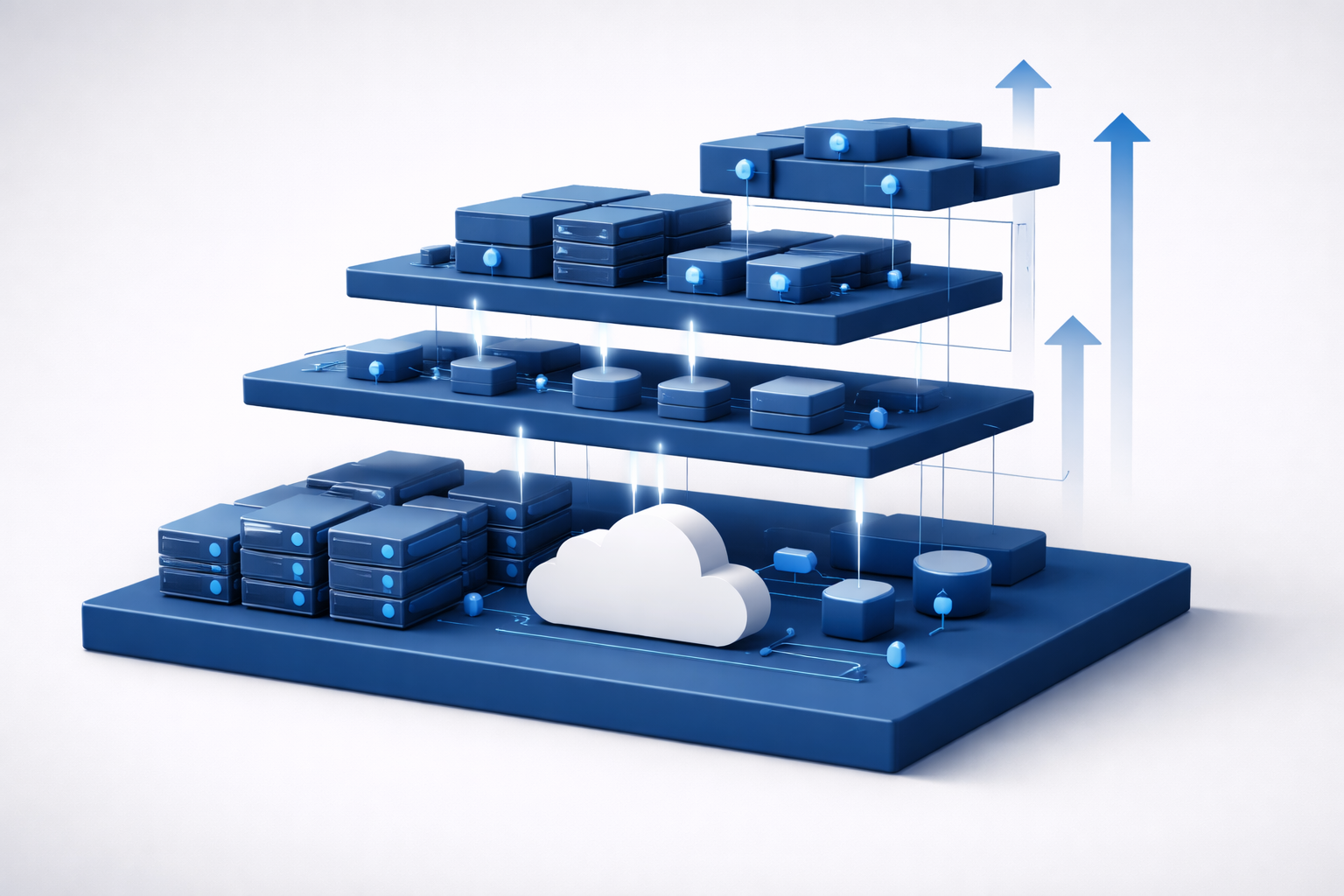 SaaS product development in Jordan scalable SaaS system growth visualization