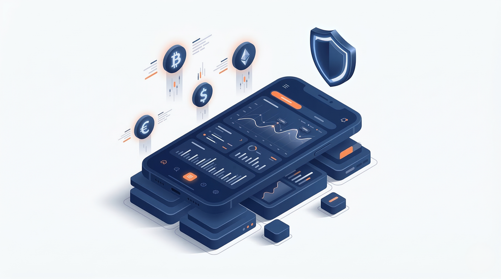 تصميم تطبيق مالي للشركات في عمان وبرمجة تطبيقات التقنية المالية